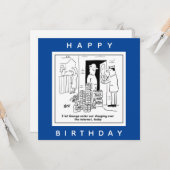 Carte Shopping en ligne pour le dessin animé (Devant/Arrière en situation)