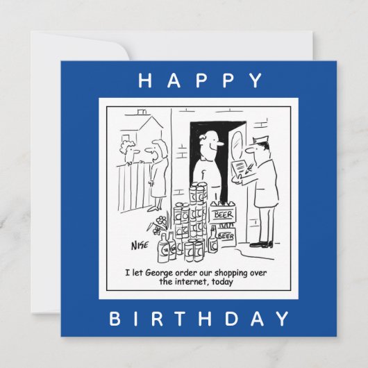 Carte Shopping en ligne pour le dessin animé (Devant)