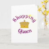 Carte shopping Queen (Fleur jaune)