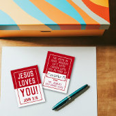 Carte Showbox 'Fabriqué pour vous' - Rouge