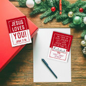 Carte Showbox 'Fabriqué pour vous' - Rouge