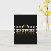 Carte Showco Sound 1970 (Fleur jaune)