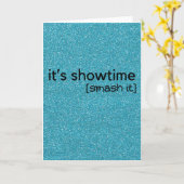 Carte Showtime (Fleur jaune)