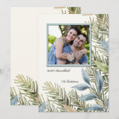 Carte Showway Hanoukka Photo Holiday Card (Devant / Derrière)