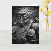 Carte Shree BhogaNandishwara Temple (Fleur jaune)