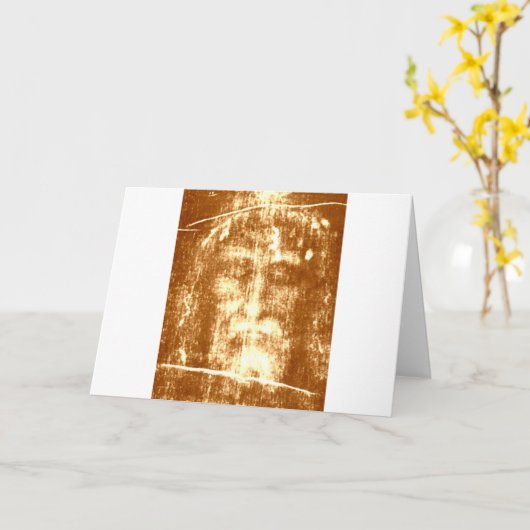 CARTE SHROUD DE TURIN (Fleur jaune)