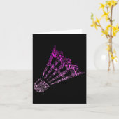 Carte Shutter Badminton Player Shirt Womens Badminton (Fleur jaune)