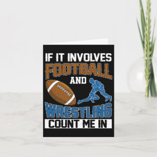 Carte Si cela implique le football et la lutte, comptez-