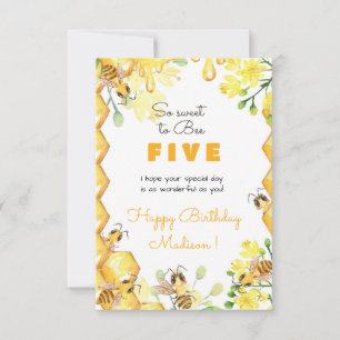 Carte Si doux pour être des enfants heureux anniversaire