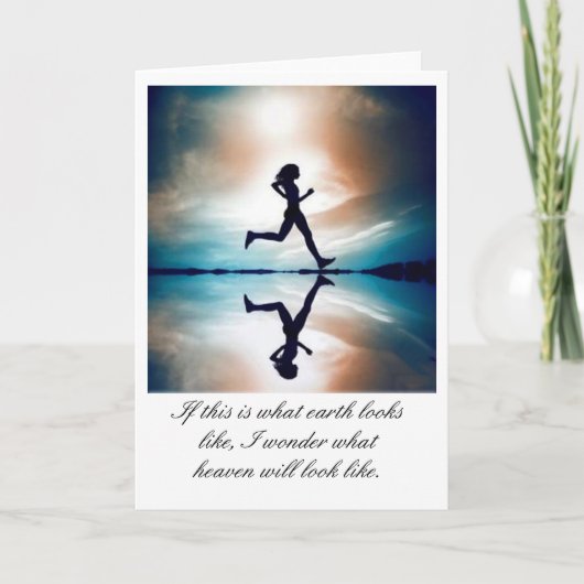 Carte Si est c'à ce que la terre ressemble… (Devant)