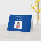 CARTE SI HEUREUX POUR VOUS FÉLICITATIONS (Fleur jaune)