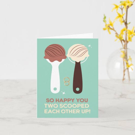 Carte Si Heureux Que Vous Vous Êtes Écrasés L'Un L'Autre (Fleur jaune)