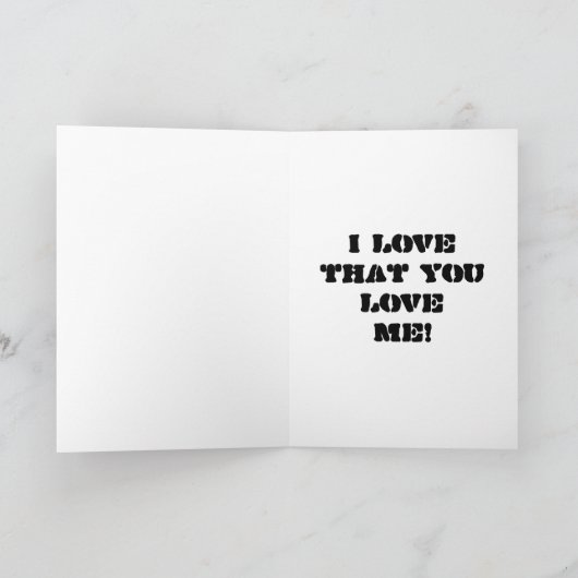 CARTE SI J'AVAIS EU MA VIE À FAIRE... J'AURAIS RENCONTRÉ (Intérieur)