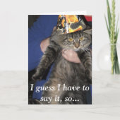 Carte Si je dois… (Devant)