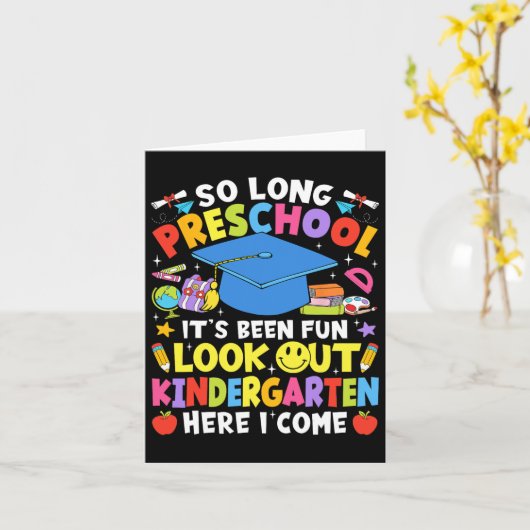 Carte Si Longue Maternité D'Enseignement Primaire Ici I (Fleur jaune)