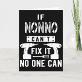 Carte Si Nonno ne peut pas le réparer personne ne peut I (Devant)