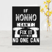 Carte Si Nonno ne peut pas le réparer personne ne peut I (Fleur jaune)