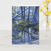 Carte "Si un arbre tombe..." (Fleur jaune)