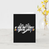 Carte Si Vous Aimez D'Abord, Vous Dernier Stock Car Form (Fleur jaune)