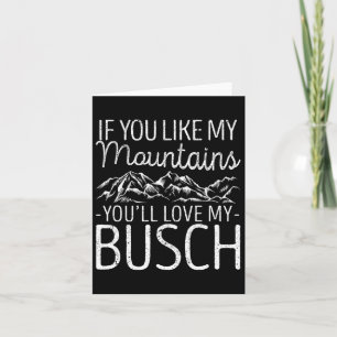 Carte Si Vous Aimez Mes Montagnes, Vous aimerez Mon Bass