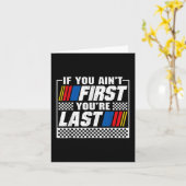 Carte Si Vous Avez Commencé Votre Dernière Course De Con (Fleur jaune)