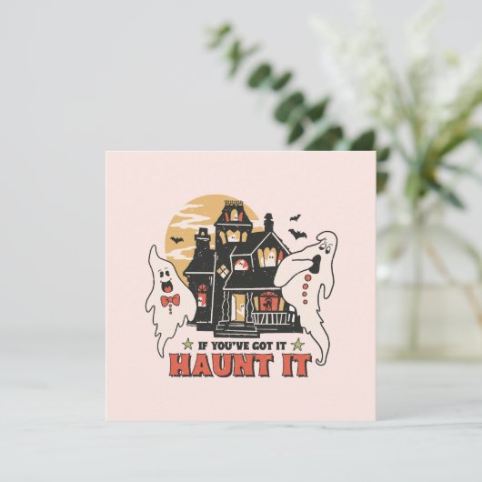 Carte Si vous l'avez, Haunt It -Ghouls and Scary House (Debout devant)