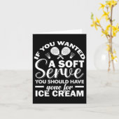 Carte Si vous Recherché Soft Servez Jouer Dminton Racque (Fleur jaune)