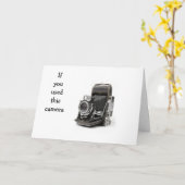 CARTE SI VOUS UTILISEZ CETTE APPAREIL PHOTO, VOUS POUVEZ (Fleur jaune)