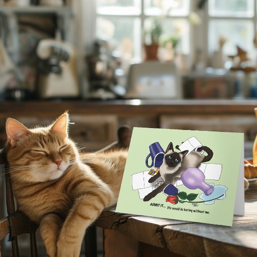 Carte Siamese Adoption de chats