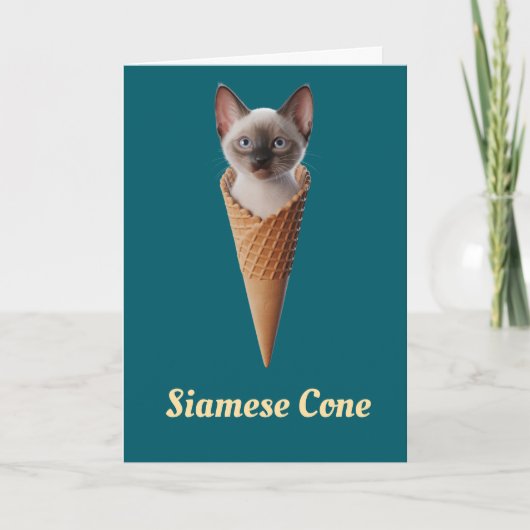 Carte Siamese Cone (Devant)