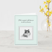 Carte Sibérie de Sympathy Cat (Fleur jaune)