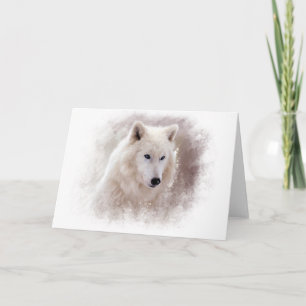 CARTE SIBÉRIEN BLANC HUSKY.