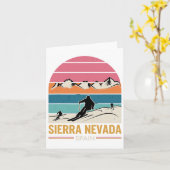 Carte Sierra Nevada Espagne (Fleur jaune)