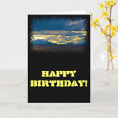 Carte Sierra Nevada HDR Anniversaire (Fleur jaune)