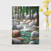 Carte Sierra Stream (Fleur jaune)