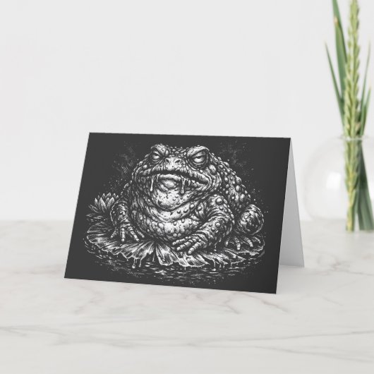 Carte Sigil du Crapaud Hanté par BurnsInHell (Devant)