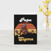 Carte Sigma Papa Loup Match Tribu Loups Camping Pack Fa (Fleur jaune)