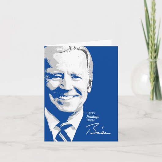 Carte Signature Joe Biden (Devant)