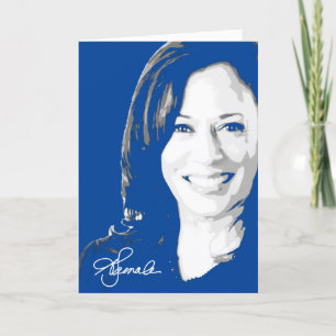 Carte Signature Kamala Harris