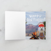 Carte Signaux de fumée pour chien/laboratoire en chef am (Intérieur)