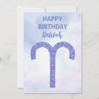 Signe astrologique Bélier personnalisé mignon