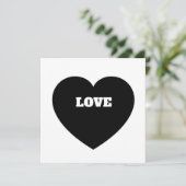 Carte Signe d'amour (Debout devant)