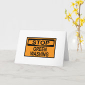 CARTE SIGNE D'ARRÊT (Fleur jaune)