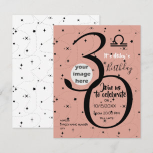 Carte signe de la bibliothèque céleste étoiles noires in