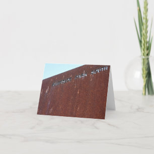 Carte SIGNE DE ROUTE DU RIVERSAIRE SUD New York City NYC