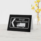 CARTE SIGNE DE SIÈGE DE TRAITE D'ASSIETTE (Fleur jaune)