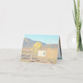 Carte Signes d'automne 1931 par Maynard Dixon (Dos)