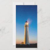 Carte Signet commémoratif de prière du phare du coucher  (Devant)