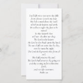 Carte Signet commémoratif | Forever in Our Hearts Photo (Dos)