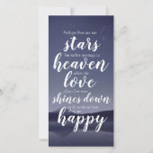 Carte Signet commémoratif inspiré (Devant)